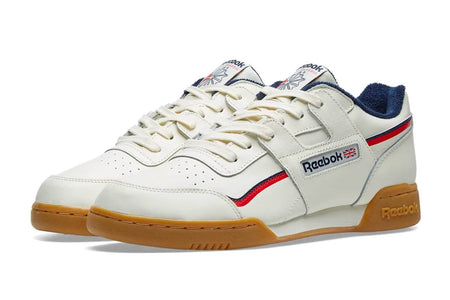 CLASSIC-WHITE-NAVY-RED / US 8 reebok workout plus mu reebok Shoe