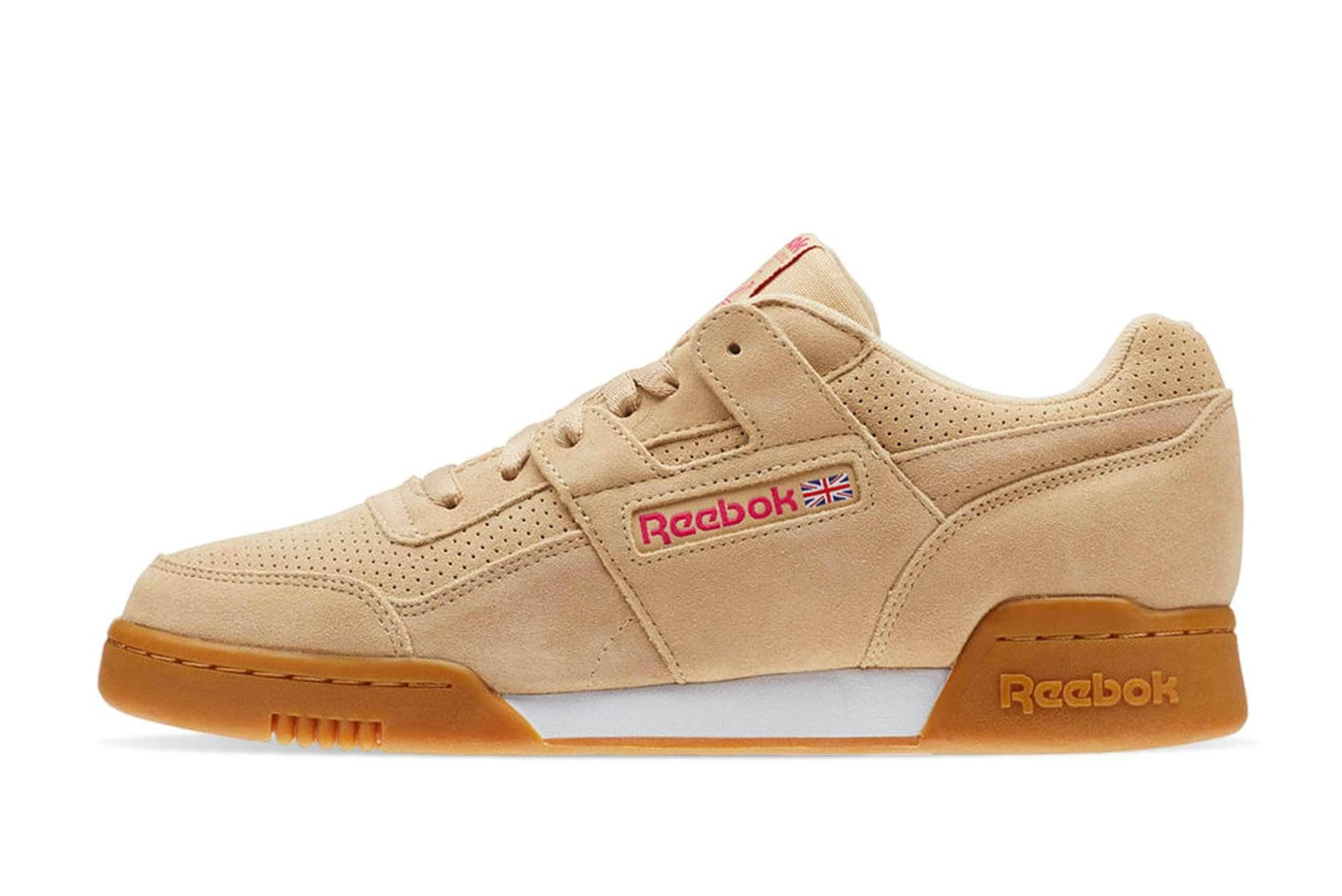 sahara/twisted pink / US 8 reebok workout plus mu reebok 4059807030518 Shoe