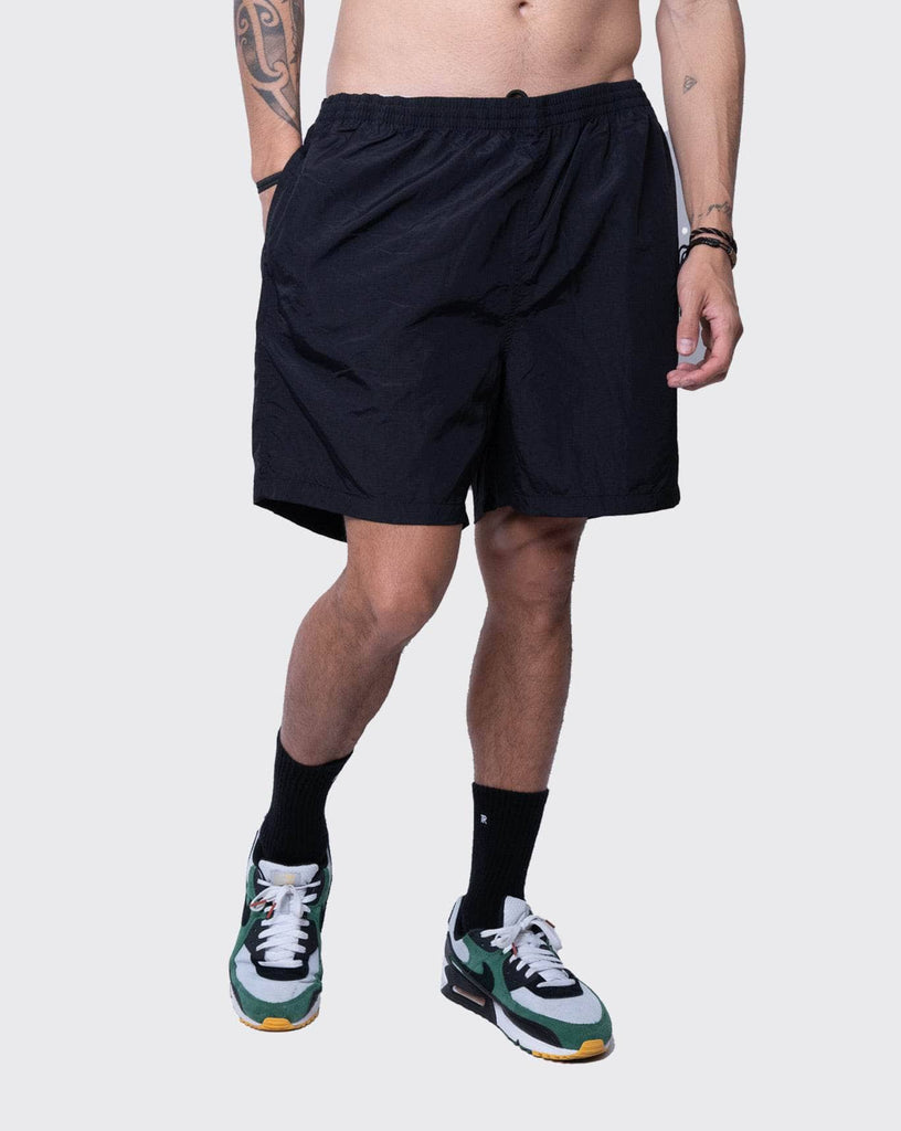 Stussy Water Long Beach Short ST012601 | Black | Trainers AU