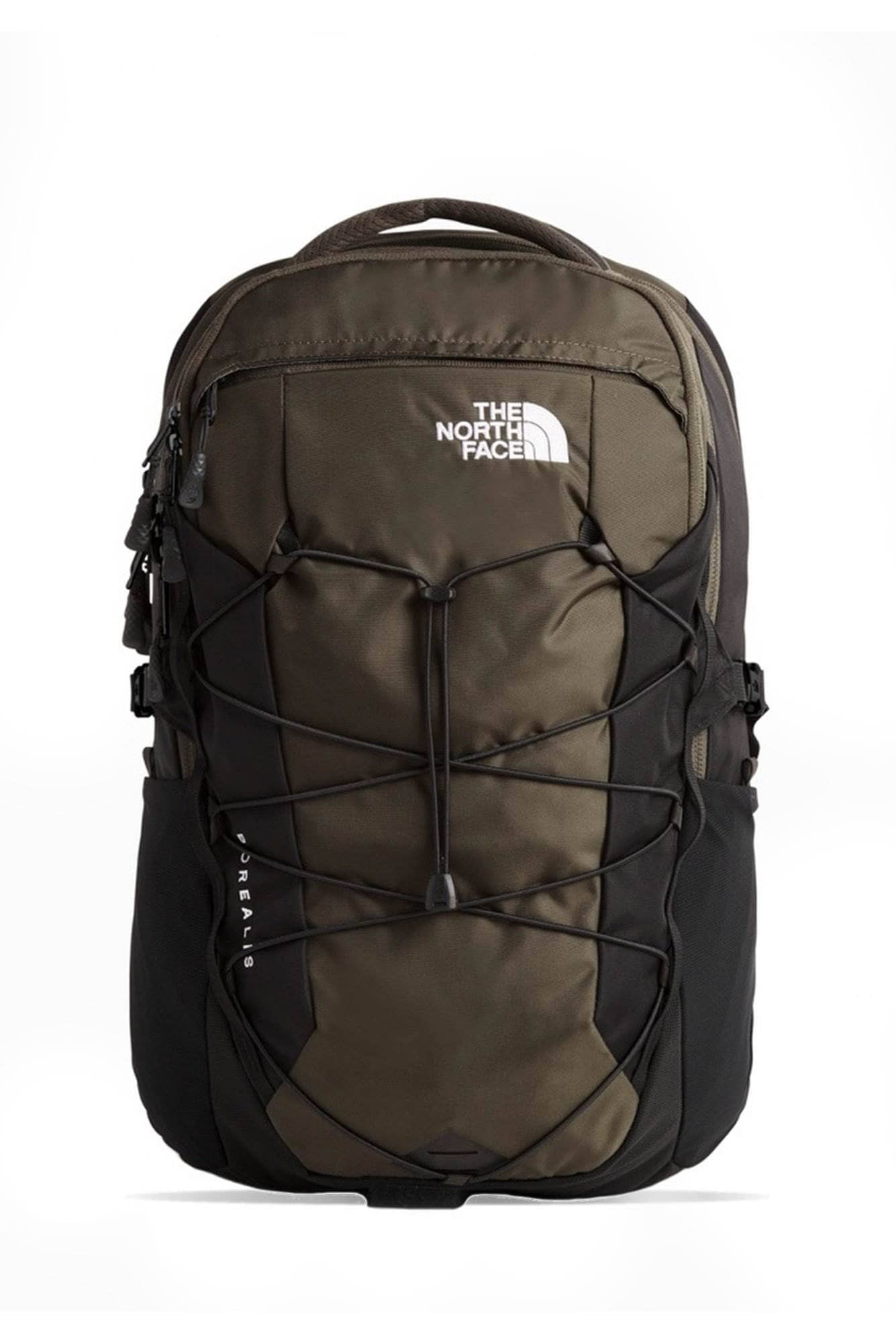 Taupe green/black the north face borealis backpack the north face bag