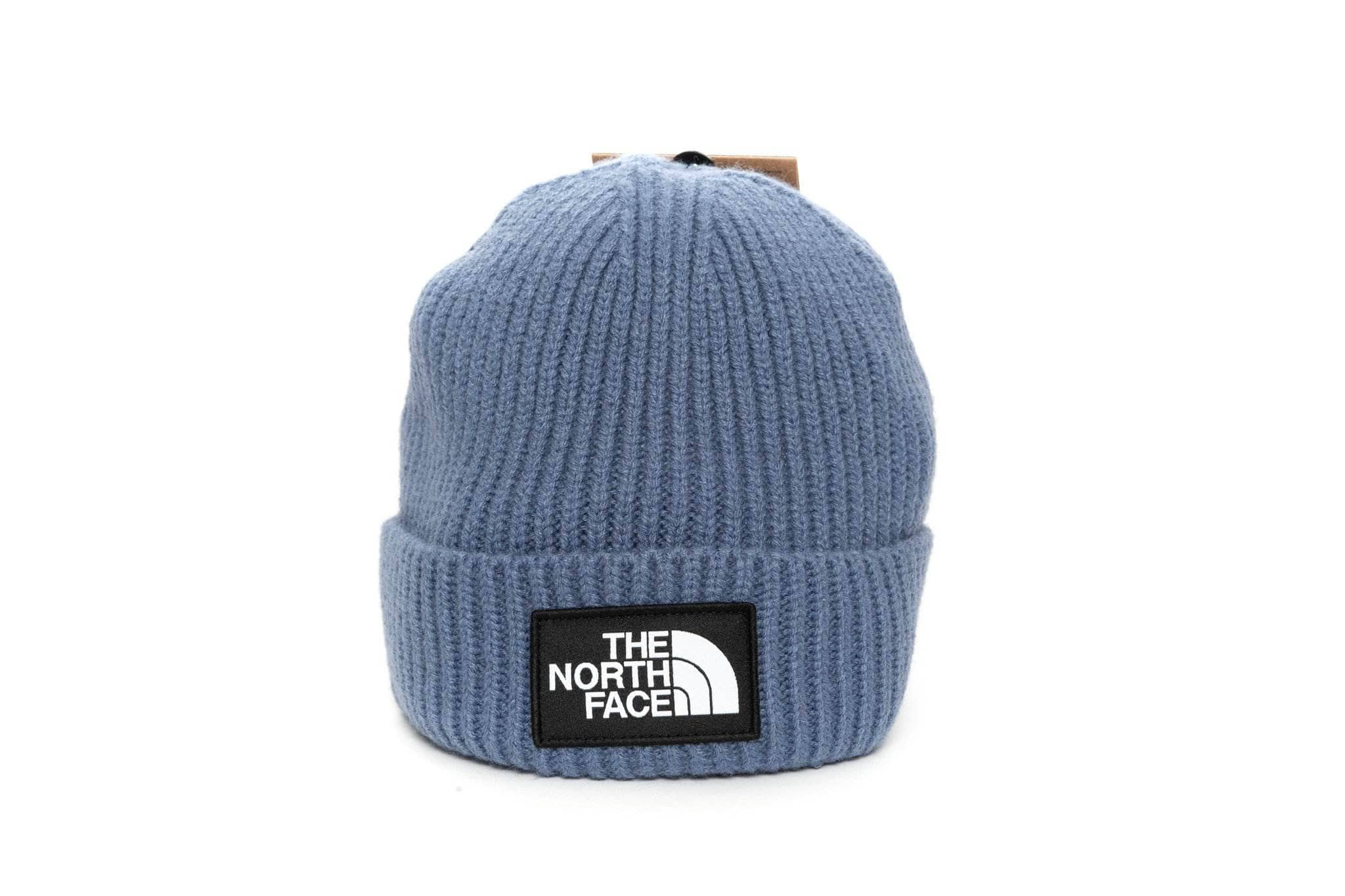 steel the north face box logo cuff beanie the north face 194904262548 beanie