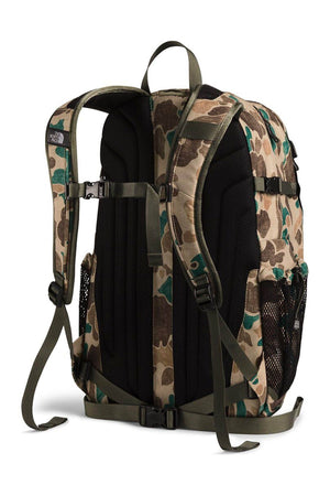 HAWTHORNE KHAKI DUCK CAMP PRINT/NEW TAUPE GREEN the north face hot shot bag special edition backpack the north face bag