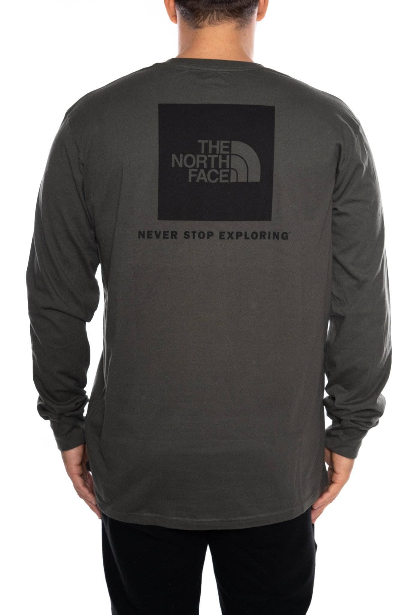 the north face long sleeve red box tee the north face Shirt