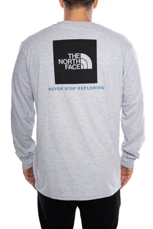 the north face long sleeve red box tee the north face Shirt