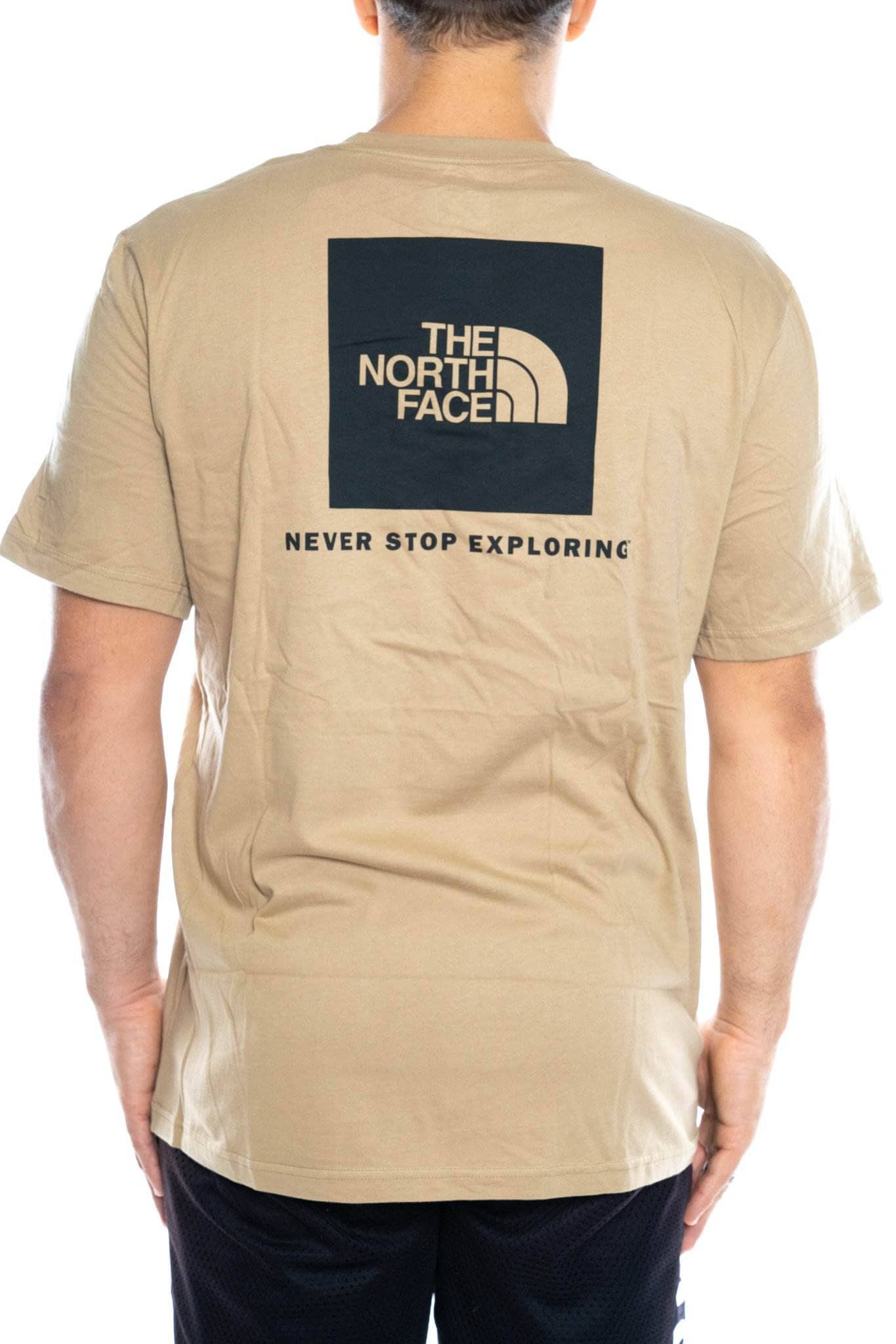 Khaki / S the north face red box tee the north face Shirt