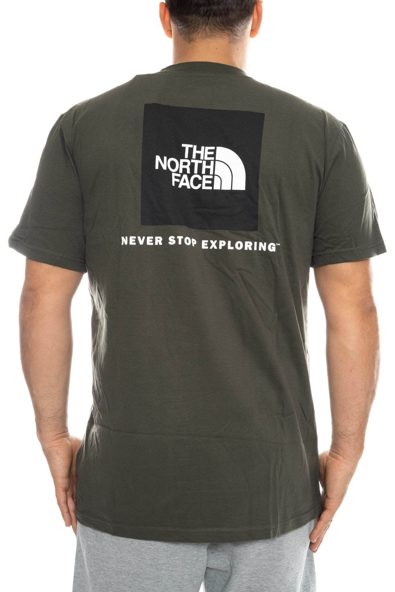 the north face red box tee the north face Shirt