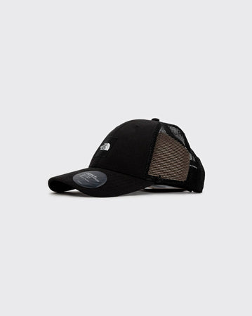 Black The North Face Box Logo Trucker Cap the north face cap