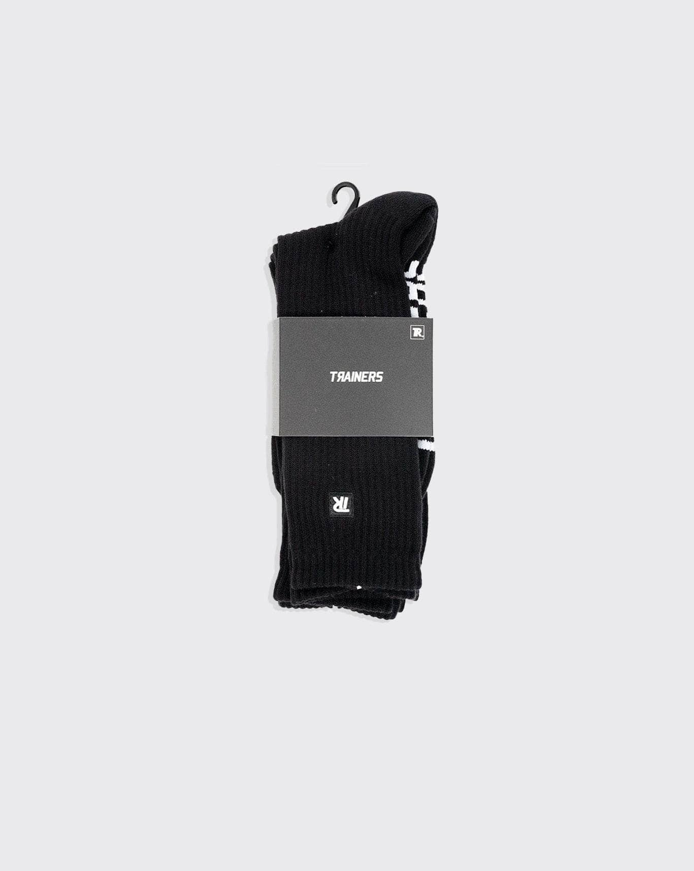 black / US 9-12 trainers crew 3 pack sock trainers sock